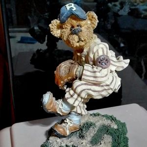 Boyds Bears & Friends Baseball The Wind Up Figurine
